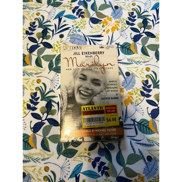 Jill Elkenberry Reads Marilyn Her Life in Her Own Words Cassette Marilyn Monroe - Picture 1 of 3